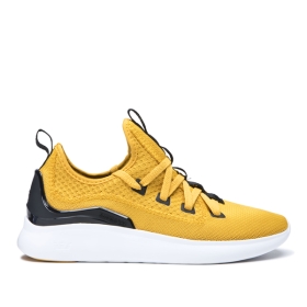 Mens Supra Low Top Shoes FACTOR Golden/Black/white | AU-31533